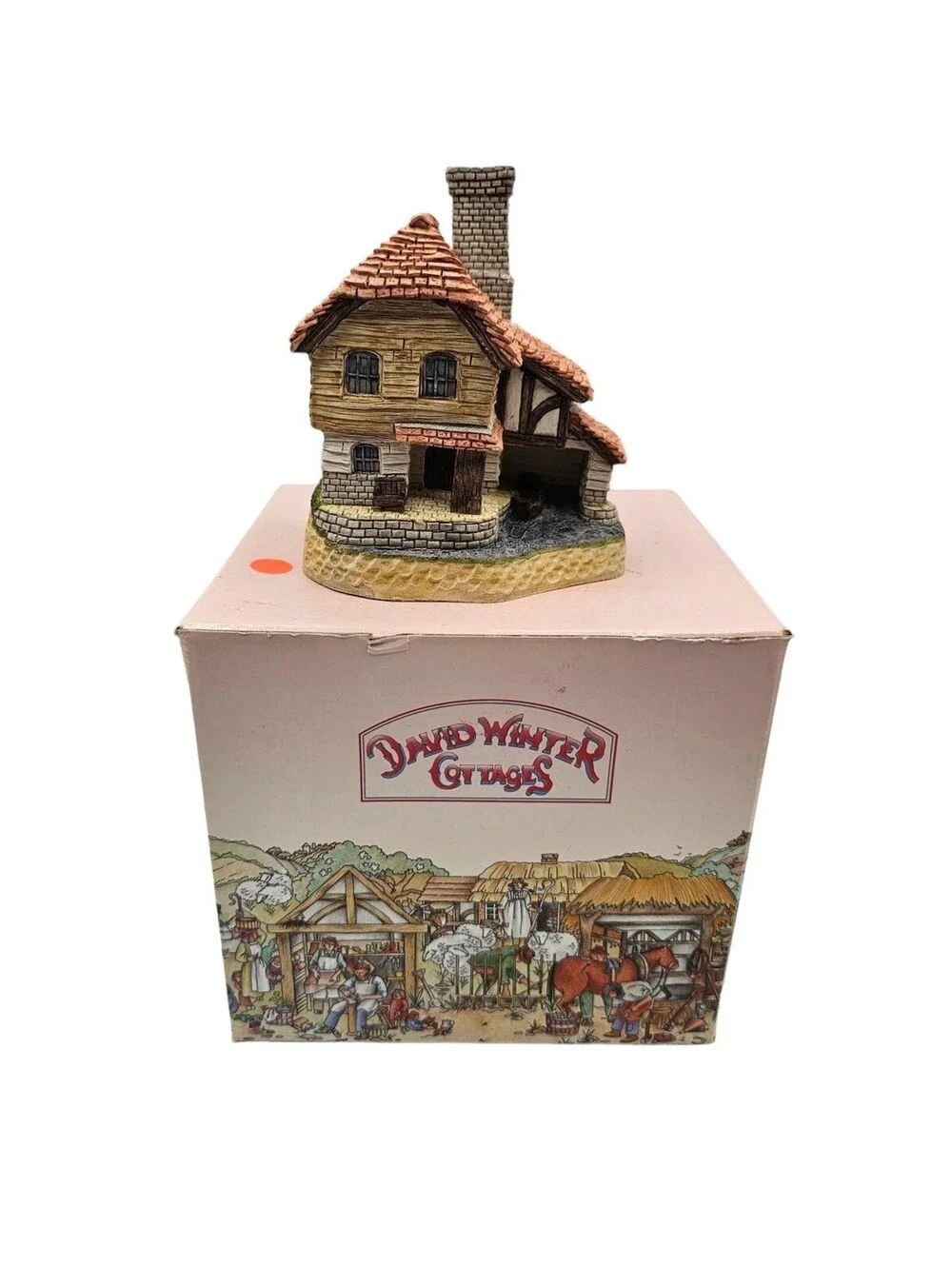 Vintage David Winter Cottages The Boat House USA Tour 1992